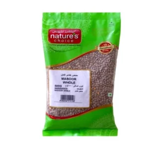 Natures Choice Masoor Whole 500 Gr