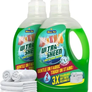 Silverpot Green Liquid Detergent 2 Ltrs x 2