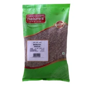 Natures Choice Masoor Whole, 1 Kg