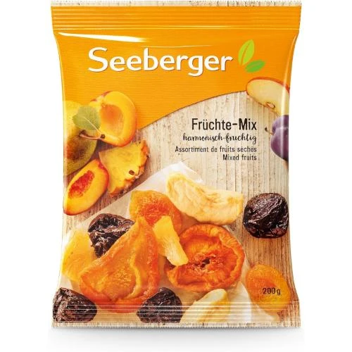 Seeberger Mixed Fruit 200g,Expiry Date 25 Nov 2025