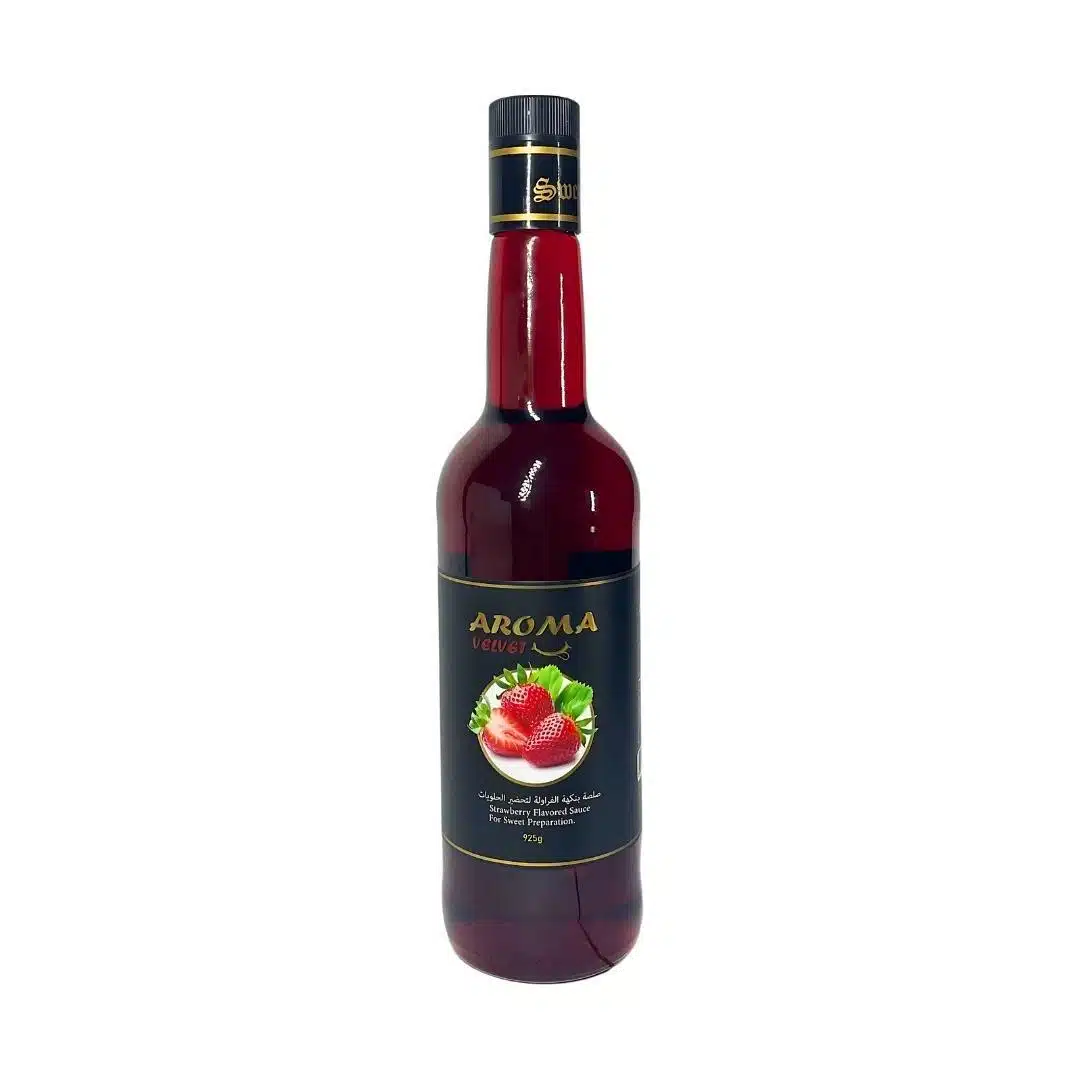 Aroma Velvet Strawberry Flavour Sauce 925G