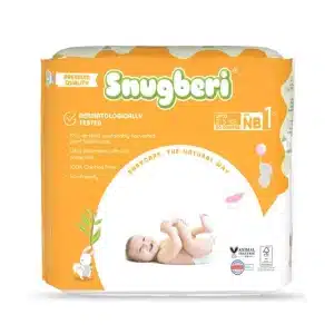 Snugberi Diaper Size 1 New Born 2-5Kg - Mega Pack 80's