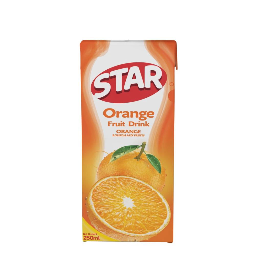 Star Orange Drink Tetra Pack NAS 3x9x225ml