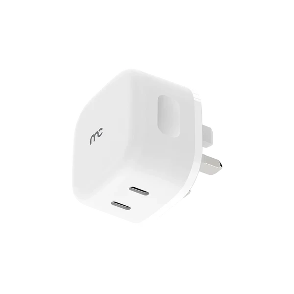 MyCandy 45W Dual Type-C Output Travel Charger TC-B145 White