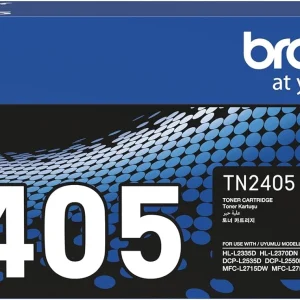 Brother Genuine TN2405 Standard Yield Black Ink Printer Toner Cartridge, Prints Up to 1,200 pages