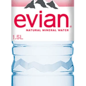 Evian Natural Mineral Water 1.5 Litre