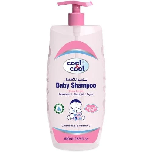 Cool & Cool Baby Shampoo Chamomile & Vitamin-E With Extra Mild Formula 500 ml