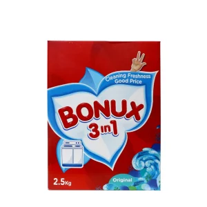 Bonux Powder Blue Detergent Original 2x2x2.5KG