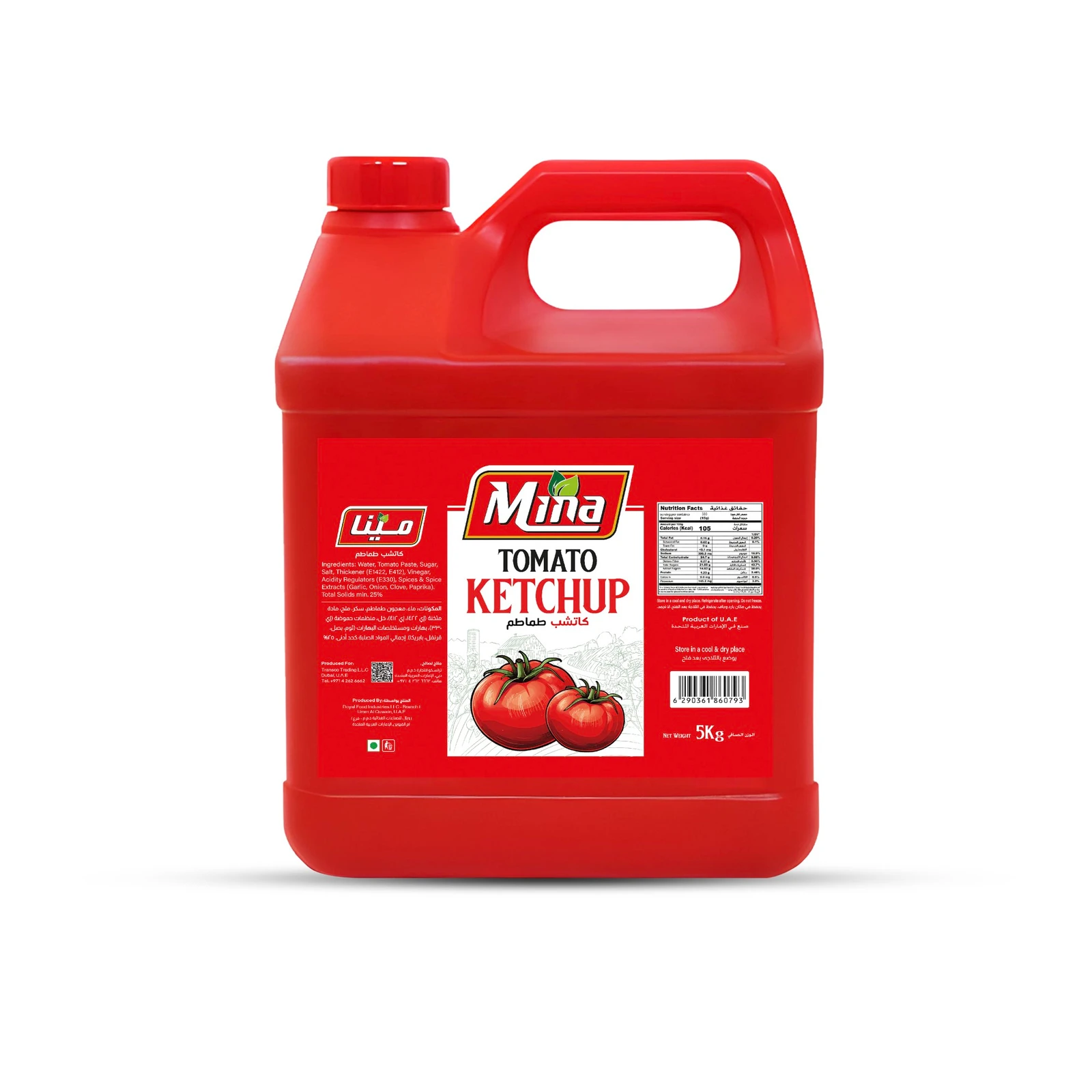 Mina Tomato Ketchup 5L x 4
