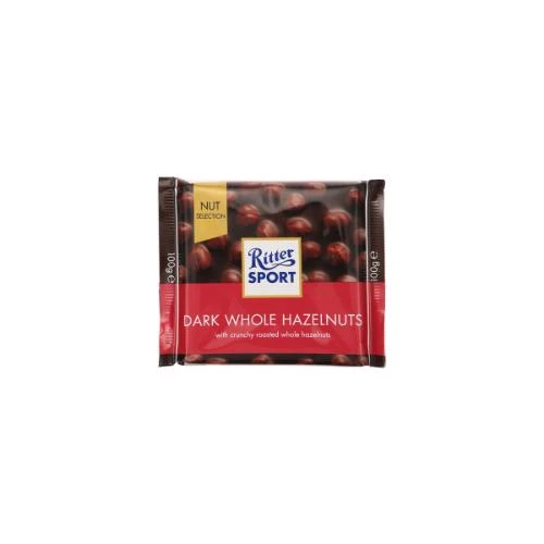 Ritter Sport Dark Whole Hazelnut Chocolate 100g