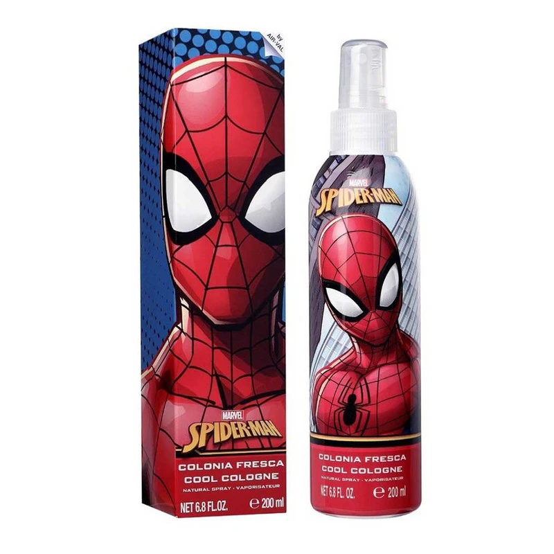 Air-Val Marvel Spider-Man Cool Cologne 200ML Boxed