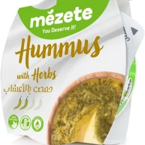 Mezete Hummus With Herbs 215 g