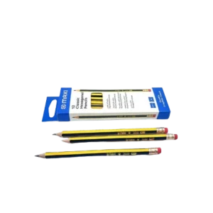 Maxi 12-Piece HB Pencil Black/Yellow