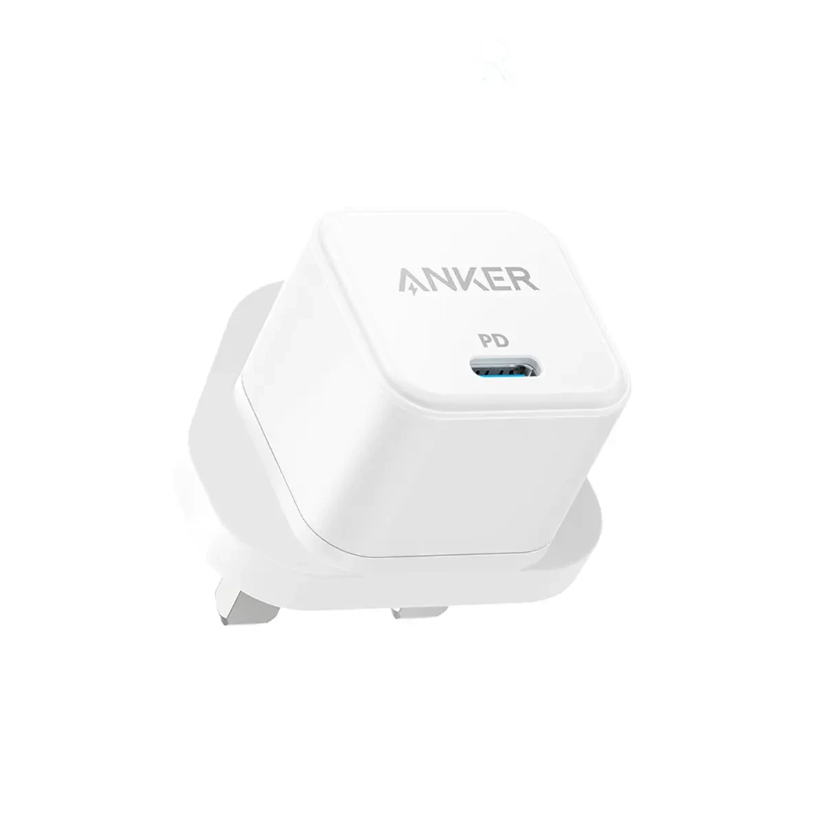 Anker Power Port III 20W Cube Charger, White - A2149K22