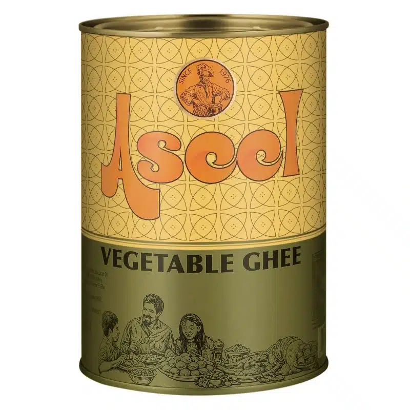 Aseel Vegetable Ghee 2.3 Liter x 6