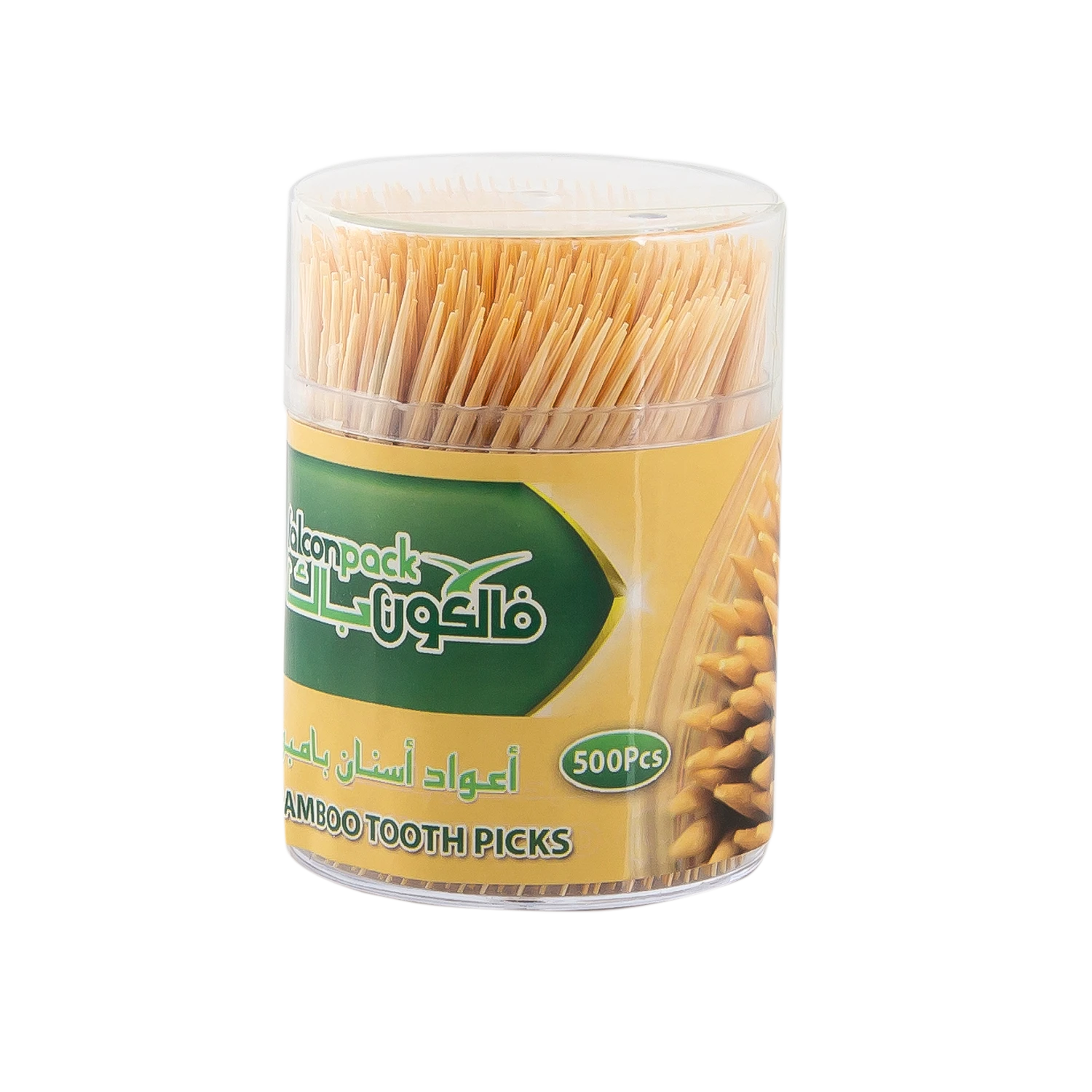 Falcon Bamboo Tooth Picks, 500 Pieces