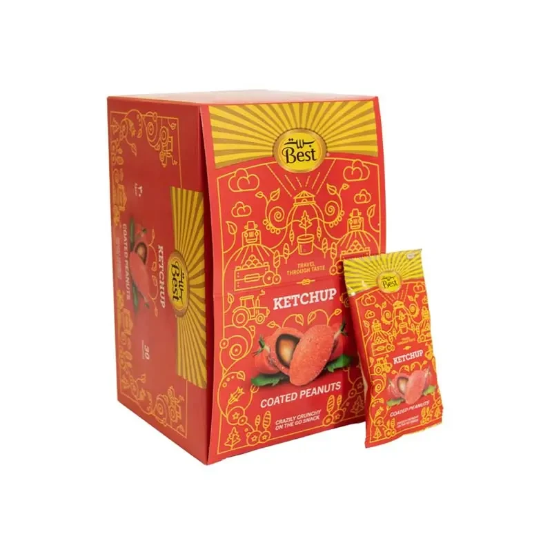 Best Peanuts Coated Ketchup Flavour 13Gm, Box Of 30Pcs
