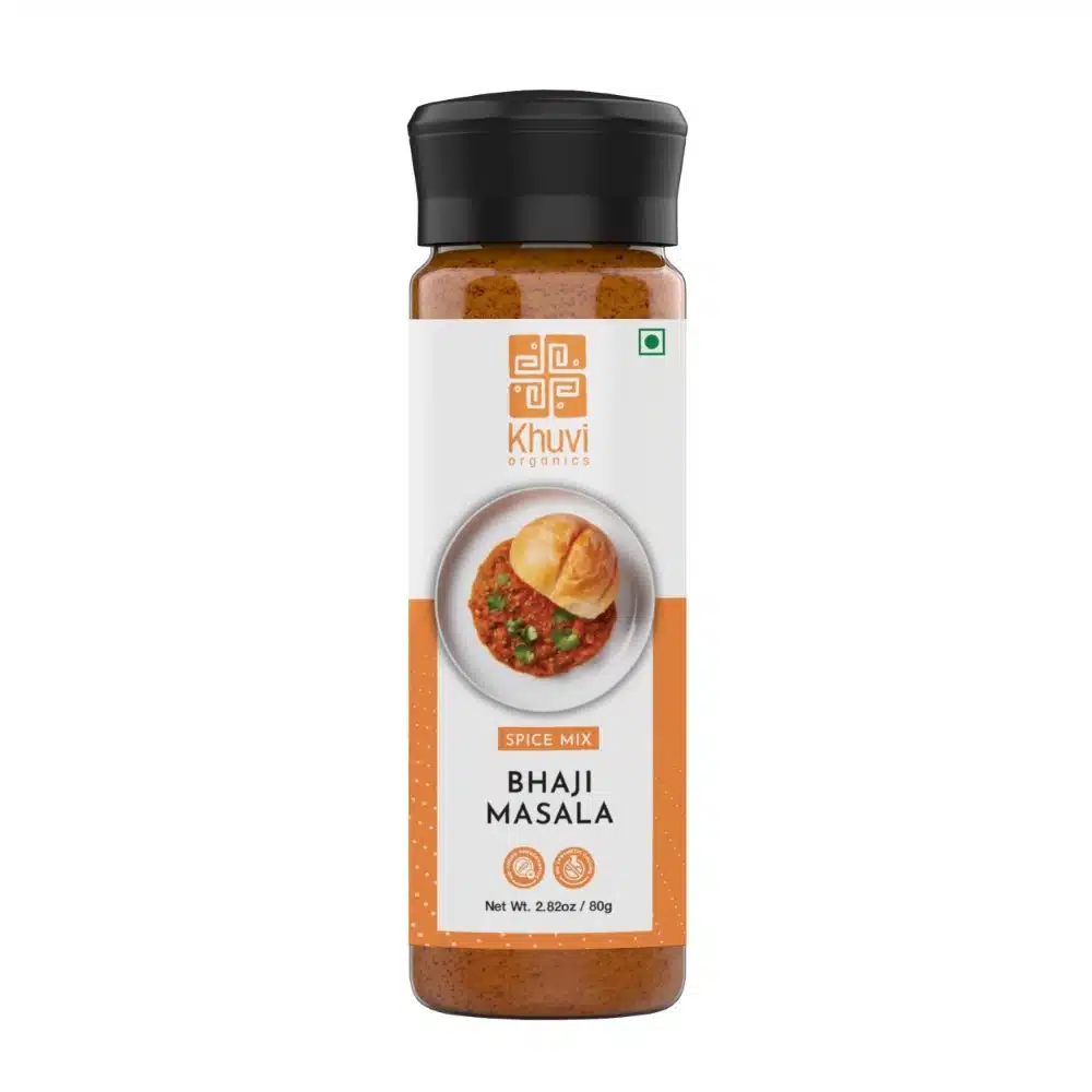 Khuvi Organics Masala Pav Bhaji 80gm