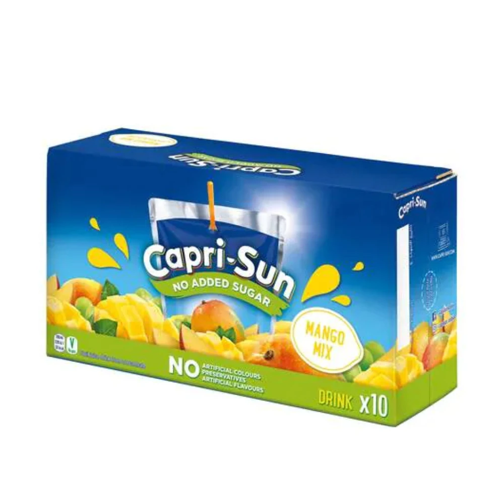 Capri-Sun Mango No Added Sugar Drink 4 x 10 x 200 ml