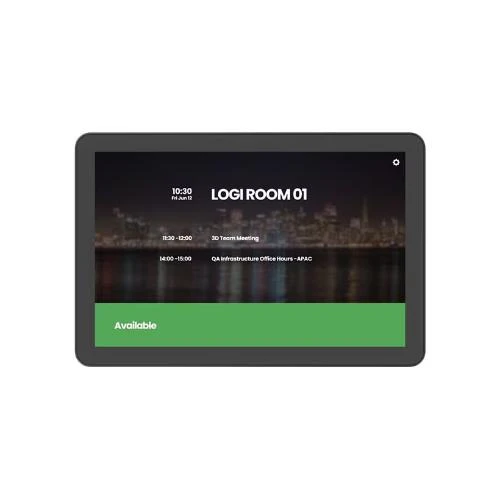 Logitech Tap Scheduler Purpose-Built Scheduling Panel for Meeting Rooms Graphite
