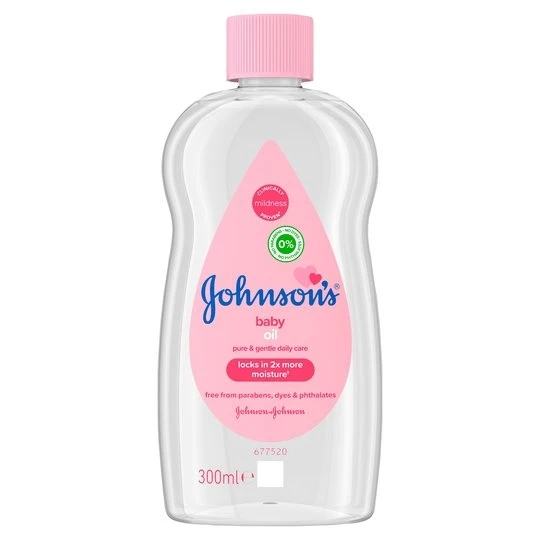 Johnson's Baby Oil Pure And Gentle Daily Care 300 ml