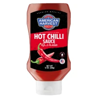 American Harvest Hot Chilli Sauce - 340 Gr