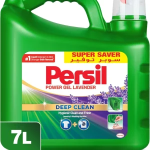 Persil Power Gel Liquid Laundry Detergent, With Deep Clean Technology Lavender 7Lt