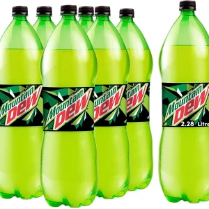 Mountain Dew Carbonated Drinks 2.28 Lt x 6
