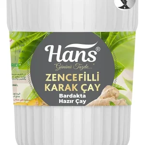 Hans Instant Karak Tea Cup Ginger Flavor, 20g x 6 Cups Flow Pack