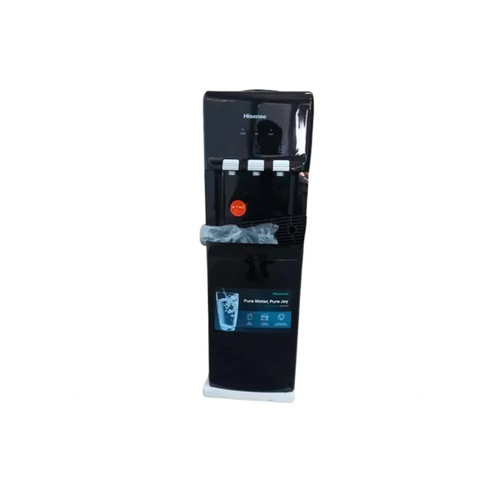 Hisense Black Top Loading Water Dispenser With 3 Water Outlet, 580W For Heating Power And 90W For Cooling Power H96Wdtb3S1