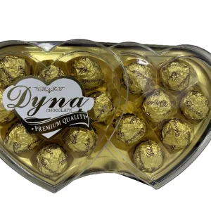Dyna Chocolate Double Heart -16, 176Gm