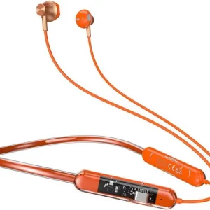 Dudao U5Pro+ Neckband Sports Earphones Orange
