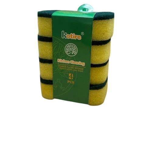 Kotire Sponge Scrubber Koti-07 4 Pieces