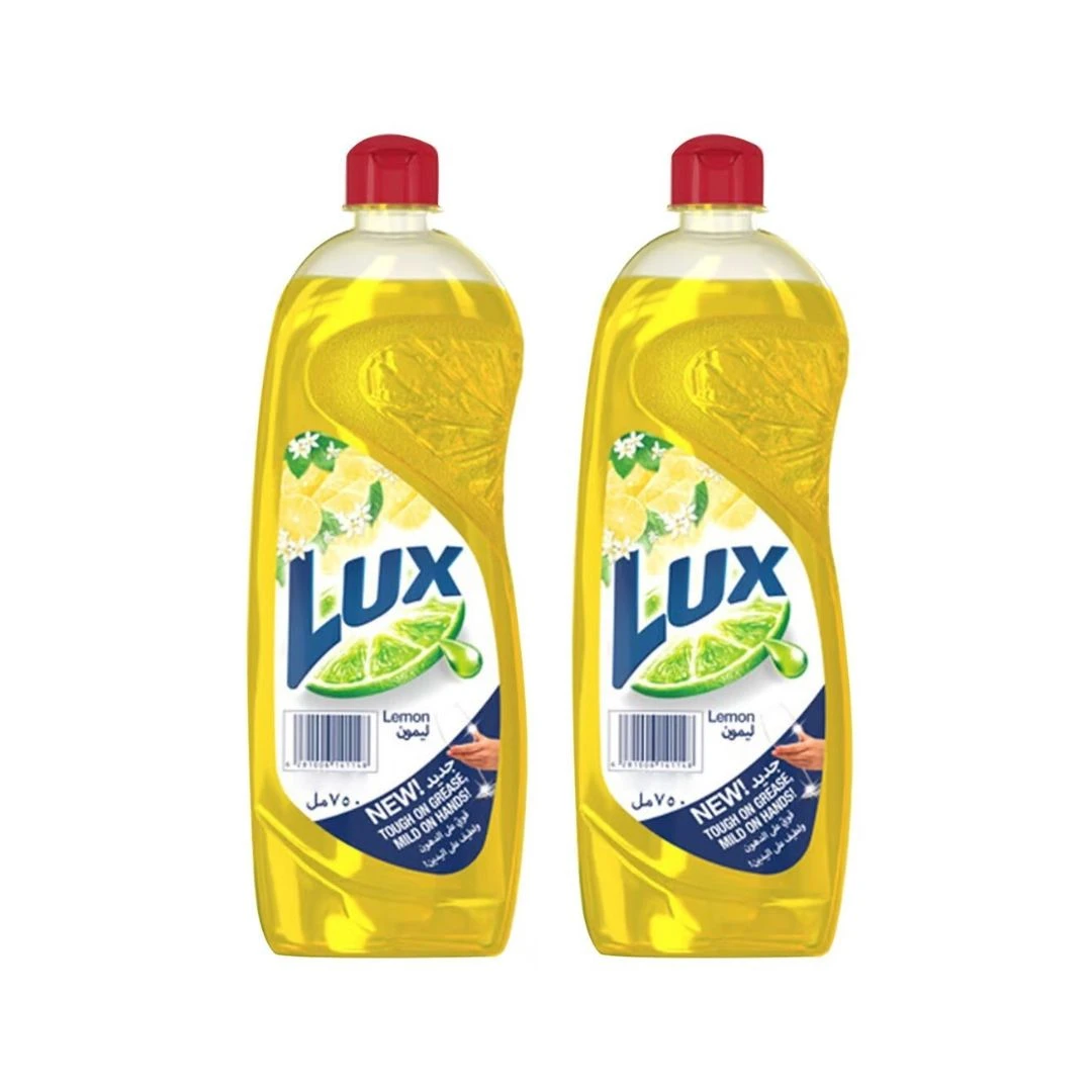 Lux Dishwashing Liquid Soap Lemon 8 x 2 x 725 ml