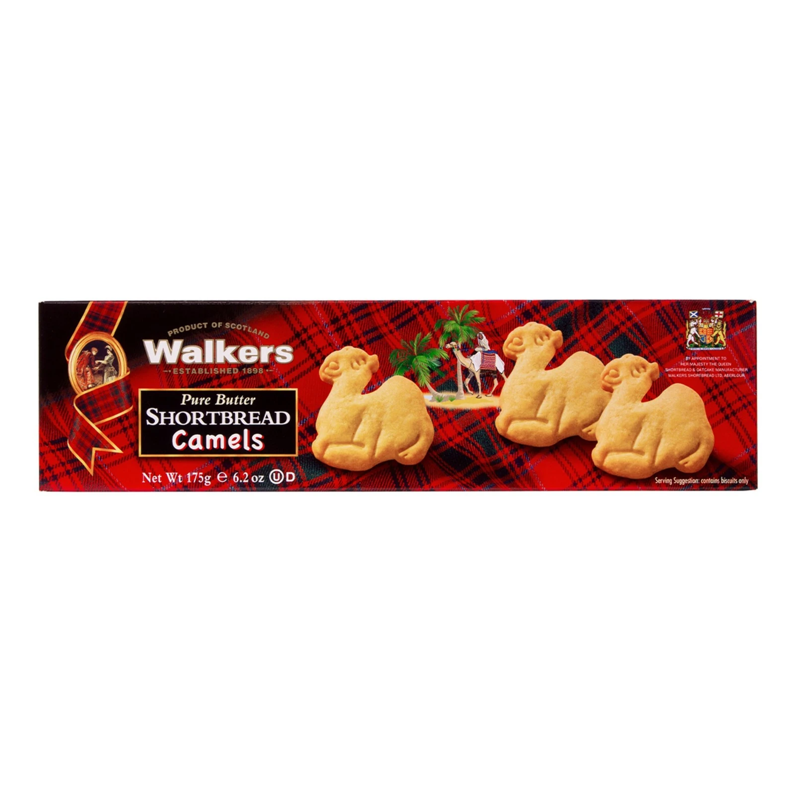 Walkers Shortbread Camels Biscuits 175g