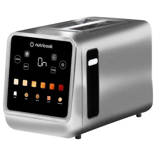 Nutricook 2 Slice Smart Toaster with Touch Screen 850W Stainless Steel