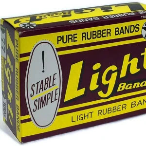 Light Rubber Band Size 77, 100 Grams Box