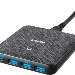 Anker Powerport Pd+4 B2B-Sa/Kw/Ae/Sg/My/Hk Black Charger - A2045K11