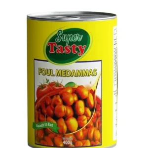 Super Tasty Foul Medammas With Chilli 400G Canned