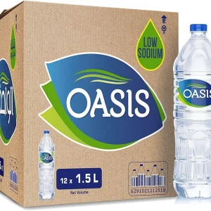 Oasis Bottled Drinking Water 1.5Lt x 12 , Carton Packing