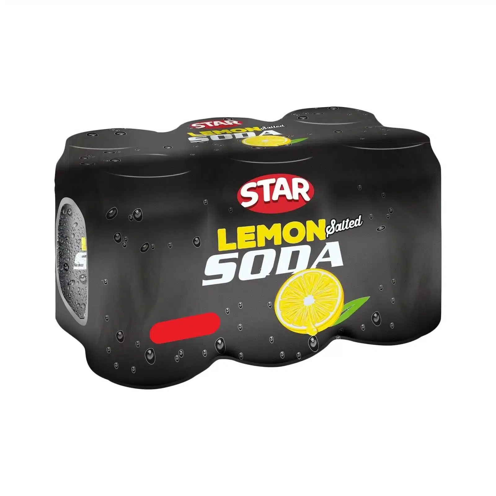 Star Lemon Soda Can, 300ml x 6