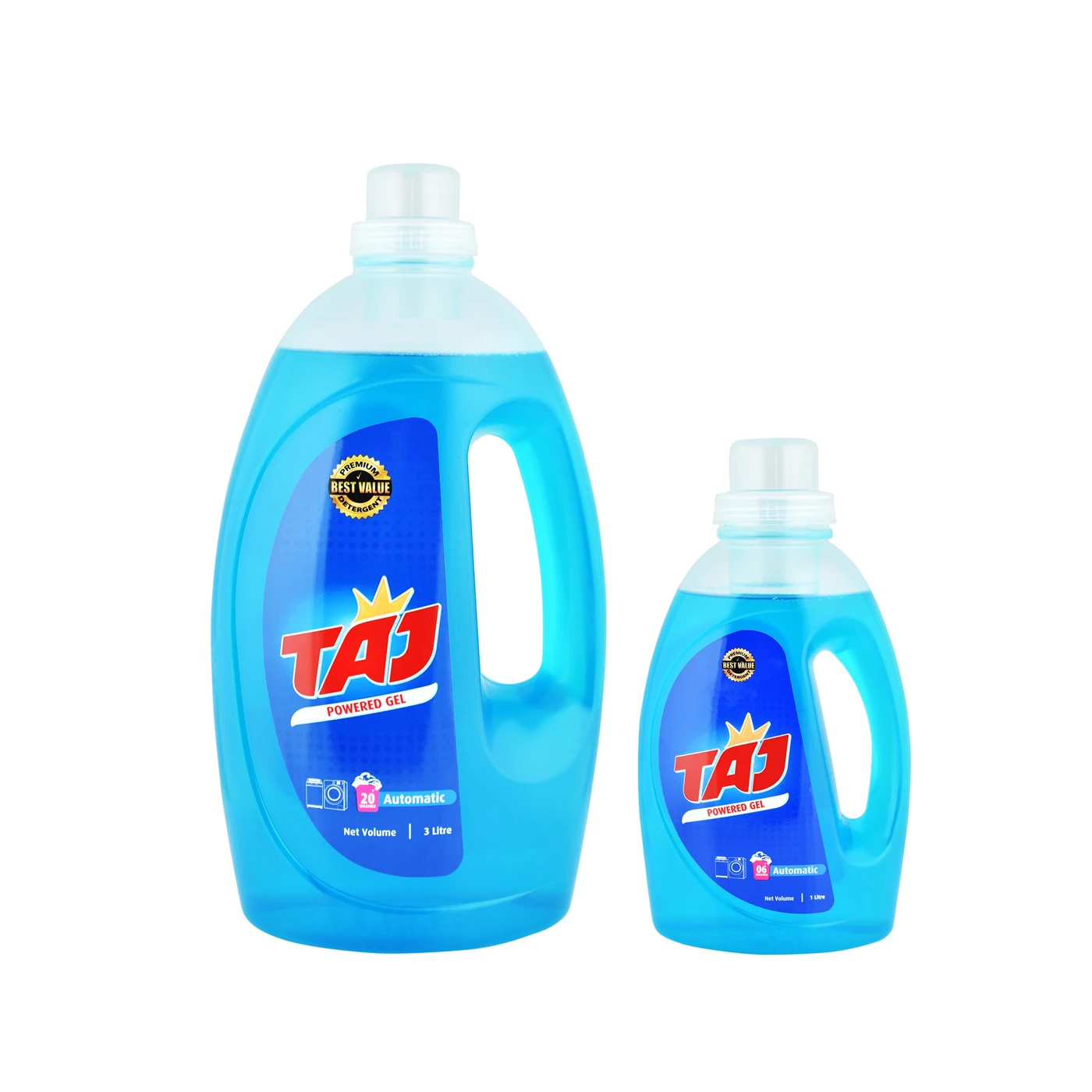 Taj Gel Detergent 2 x (3Ltr + 1Ltr)