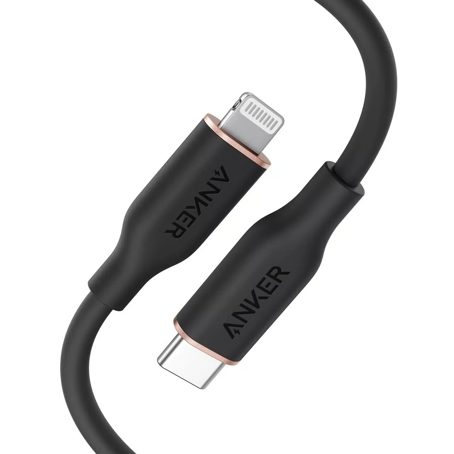 Anker Powerline Iii Flow Usb-C With Lightning Connector 3Ft Black - A8662H11