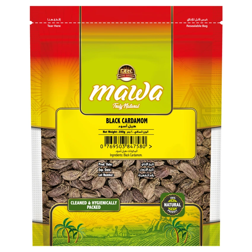 Mawa Black Cardamom, 200G