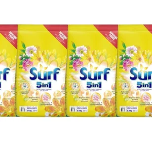 Surf 5in1 Flower Fresh Semi-Automatic Top Load 4 x 2.4kg