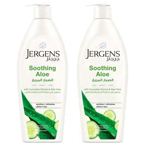 Jergens Soothing Aloe Refreshing Body Moisturizer 400 ml x 2