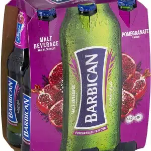 Barbican Non Alcoholic Malt Beverage Pomegranate 325ml 6 x 4