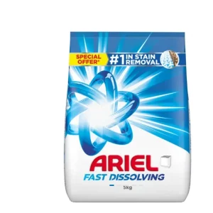 Ariel Laundry Powder Detergent Bag, 4 x 5 kg, Blue Semi Automatic