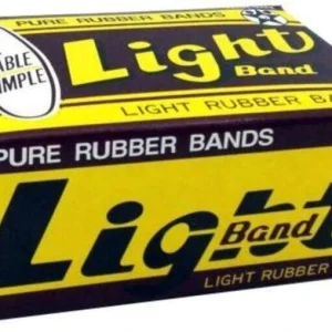 Light Rubber Band Size 35/36, 100 Grams Box