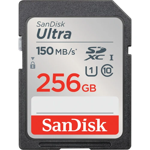 SanDisk 256GB Ultra UHS-I SDXC Memory Card - SDSDUNC-256G-GN6IN